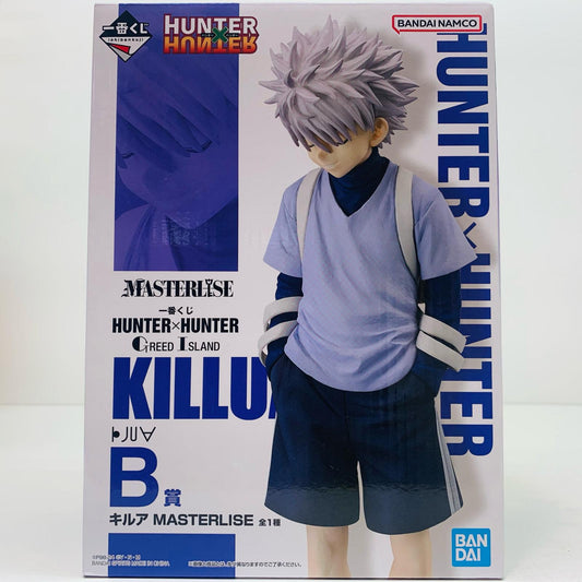 フィギュア B賞キルア-MASTERLISE「GREEDISLAND/一番くじHUNTER×HUNTER」 キルア 一番くじ GREEDISLAND B賞 MASTERLISE【フィギュア】【加古川物流】