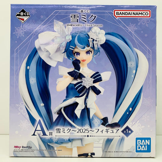 【中古】 A賞/雪ミク～2025～フィギュア「ThirdSeason/一番くじ雪ミク～SNOWMIKU～」 ボーカロイド フィギュア 雪ミク 2025 一番くじ Third Season A賞【フィギュア】【飾磨店】