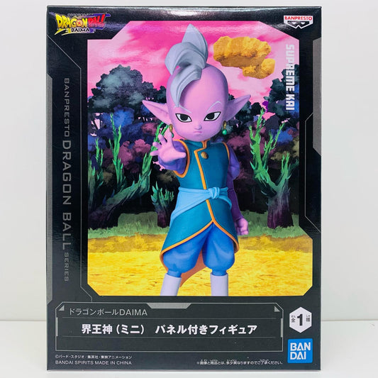 【中古】 界王神（ミニ）-パネル付きフィギュア「ドラゴンボールDAIMA」【フィギュア】【飾磨店】
