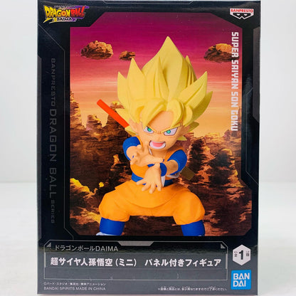 [Used] Super Saiyan Son Goku (Mini) - Figure with Panel "Dragon Ball DAIMA" [Figure]