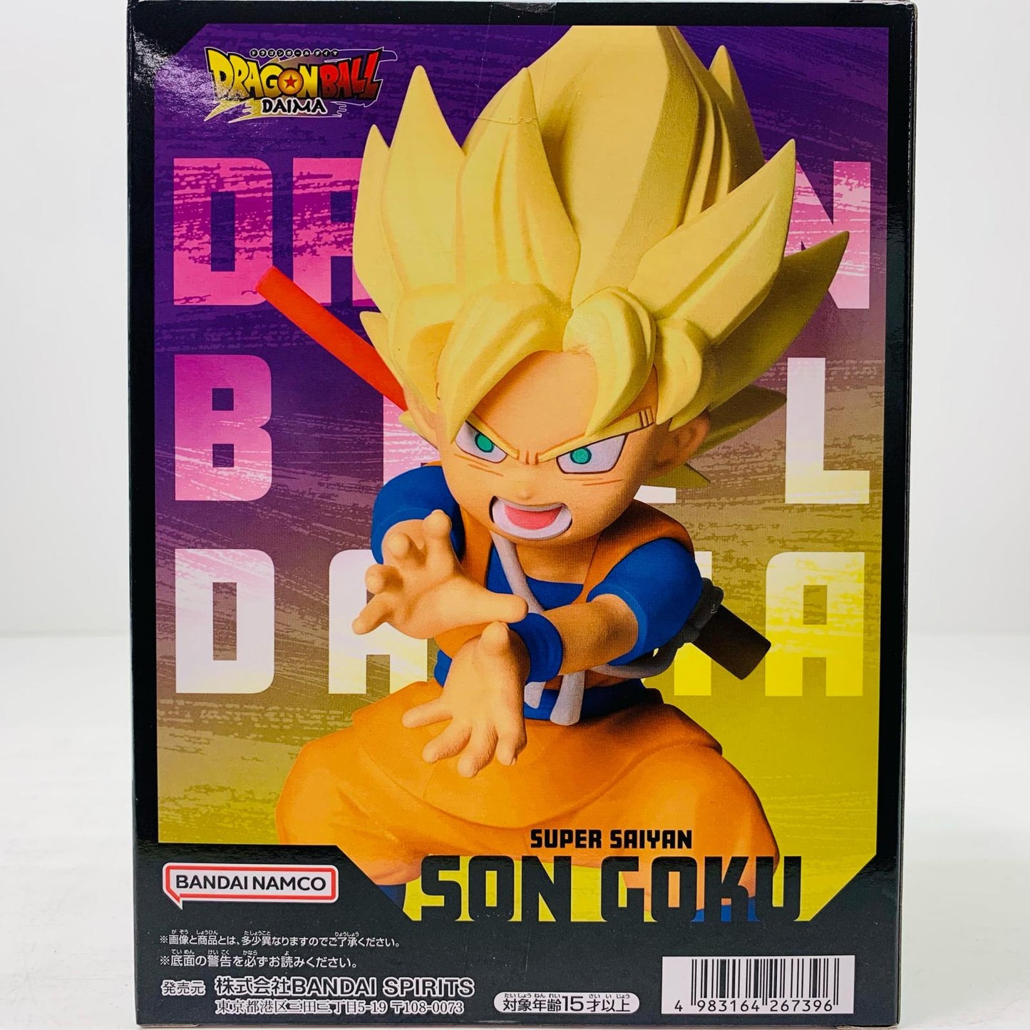 [Used] Super Saiyan Son Goku (Mini) - Figure with Panel "Dragon Ball DAIMA" [Figure]