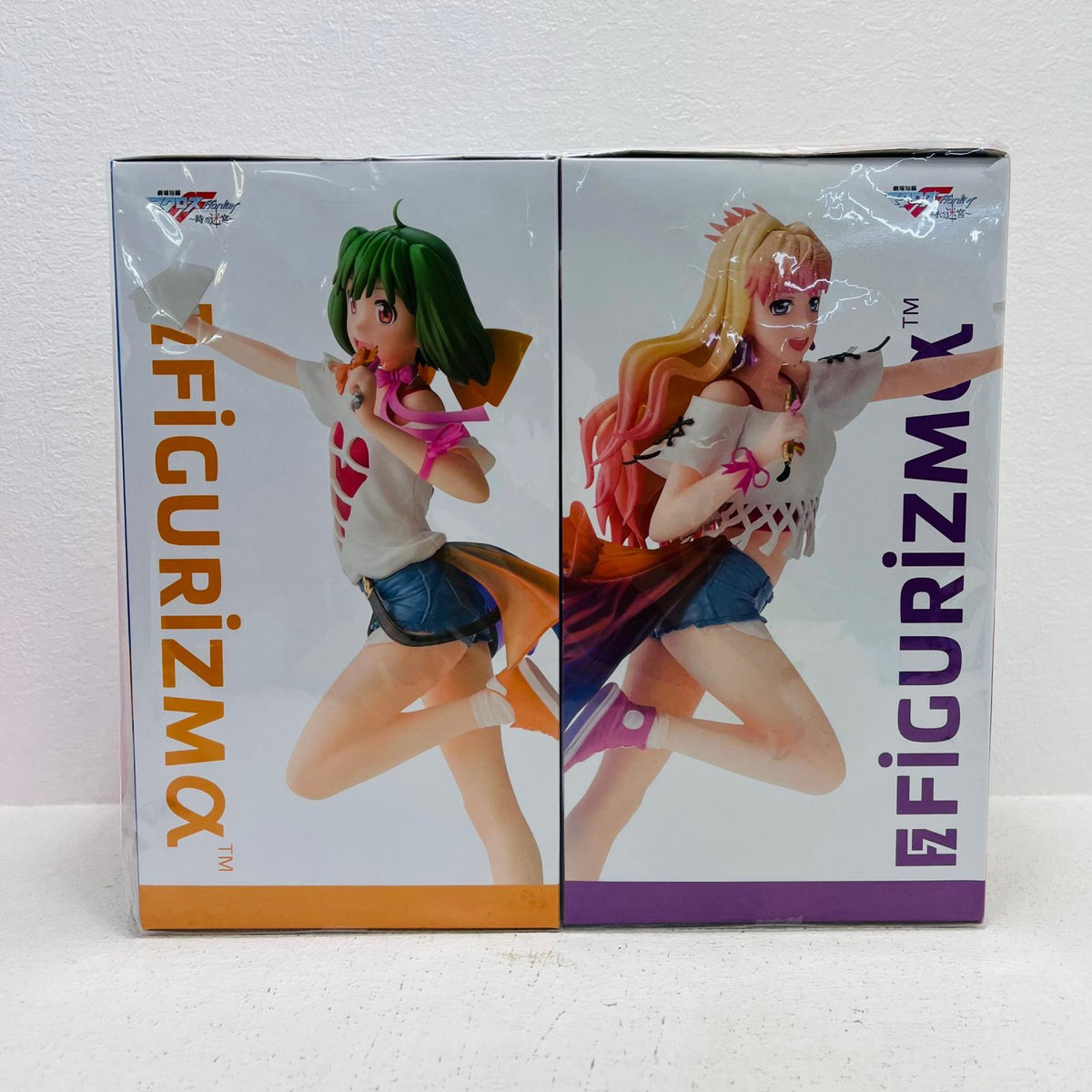 フィギュア 2体セット(シェリル＆ランカ)～時の迷宮Ver.～FIGURIZMα「マクロスF」 2体セット(シェリル＆ランカ) FIGURIZMα ～時の迷宮Ver.～ D122083&D122084【フィギュア】【加古川物流】
