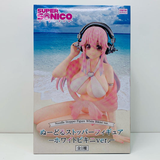 【中古】 すーぱーそに子・ホワイトビキニver.-ぬーどるストッパーフィギュア「すーぱーそに子」 すーぱーそに子 フィギュア すーぱーそに子 ぬーどるストッパー ホワイトビキニ ver. AMUPRZ18287【フィギュア】【飾磨店】