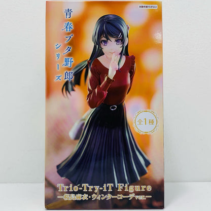 Sakurajima Mai -Winter Coordinate ver.- Trio-Try-iT Figure from "Rascal Does Not Dream of Bunny Girl Senpai" [Figure]