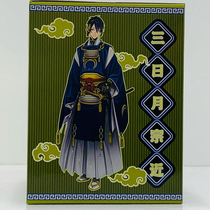 【中古】 ラストゲット賞/三日月宗近ぬーどるストッパーフィギュア-まったりver.-「其ノ伍～10周年アニバーサリー/みんなのくじ刀剣乱舞ONLINE～ぬーどるストッパーの陣」【フィギュア】