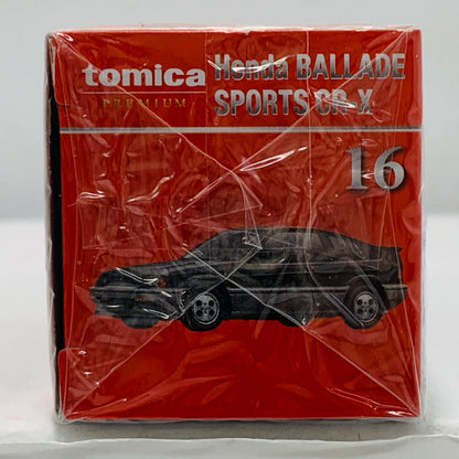 【中古】 ホンダ バラードスポーツ CR-X (トミカプレミアム発売記念仕様) 「トミカプレミアム 16」【フィギュア】