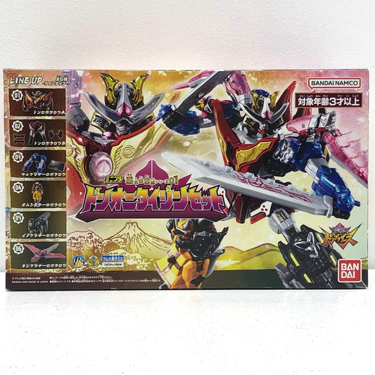 【中古】 暴太郎戦隊ドンブラザーズ プラモデル ドンオニタイジン セット ミニプラ 暴太郎合体シリーズ01【加古川物流】