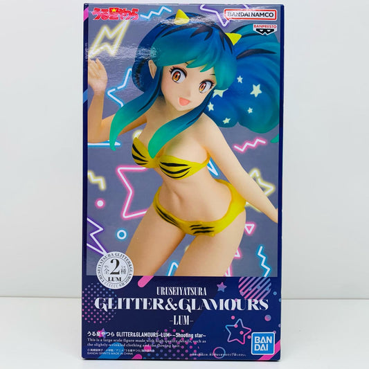 【中古】 ラム(髪ブルー)～Shootingstar～GLITTER&GLAMOURS「うる星やつら」 うる星やつら フィギュア ラム 髪グリーン GLITTER&GLAMOURS Shooting star 2718726【フィギュア】【飾磨店】