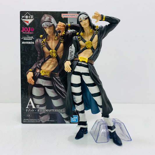 【中古】 A賞リゾット・ネエロ-MASTERLISE「HITMANTEAM/一番くじジョジョの奇妙な冒険GOLDENWIND」 ジョジョの奇妙な冒険 フィギュア リゾット・ネエロ 一番くじ HITMANTEAM A賞 MASTERLISE【フィギュア】【飾磨店】