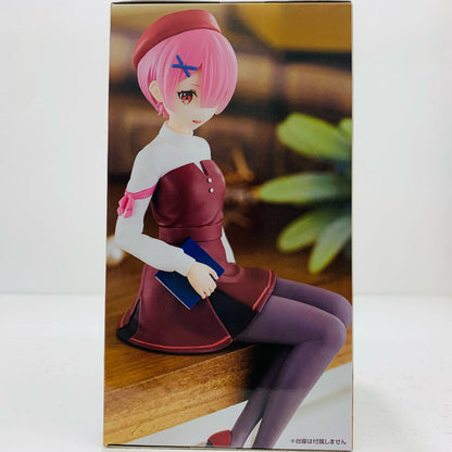 【中古】 ラム・文学スタイル-ぬーどるストッパーフィギュア「Re:ゼロから始める異世界生活」 Re：ゼロ フィギュア ラム・文学スタイル ぬーどるストッパー AMUPRZ18153【フィギュア】【飾磨店】