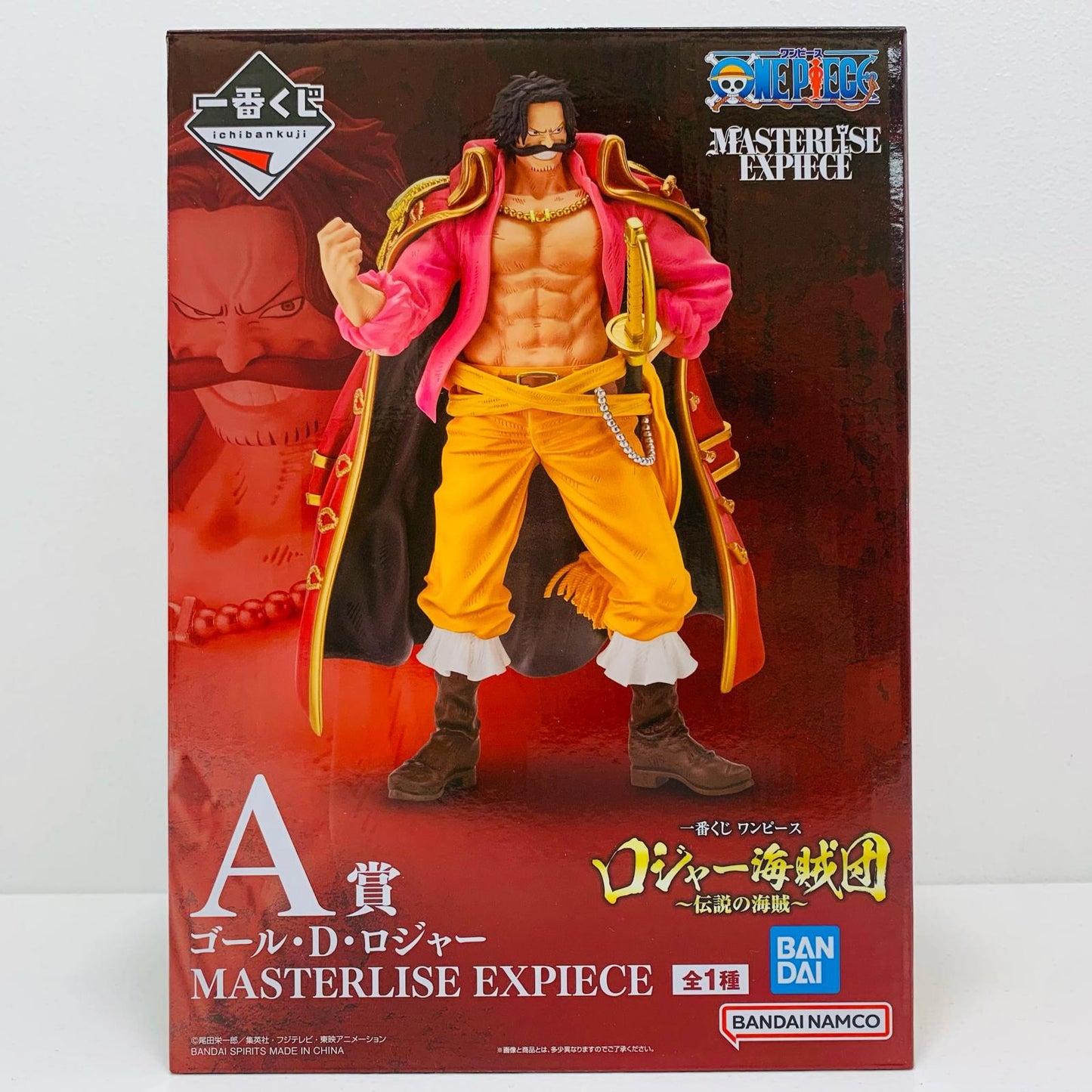 A賞ゴール・D・ロジャーMASTERLISEEXPIECE「ロジャー海賊団～伝説の海賊～/一番くじワンピース」【フィギュア】