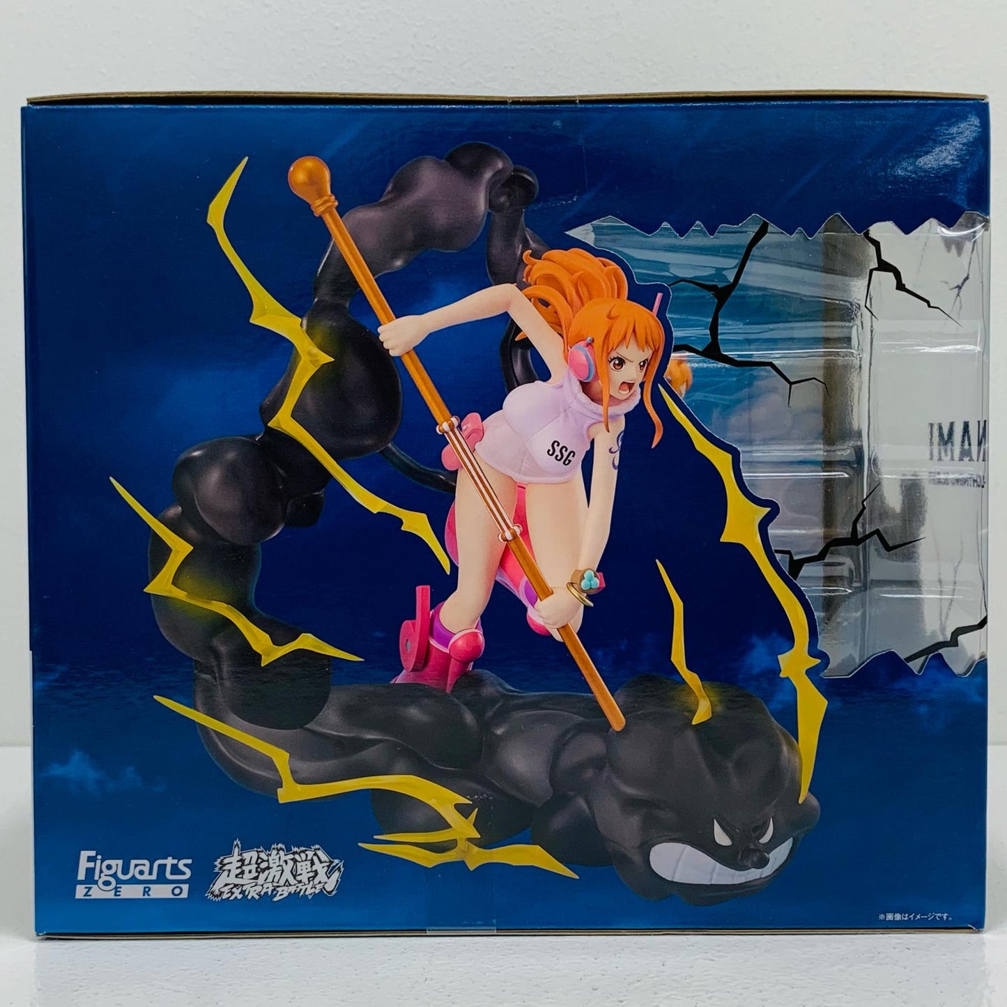 【中古】 フィギュアーツZERO[超激戦]ナミ-雷霆-「ワンピース」【フィギュア】
