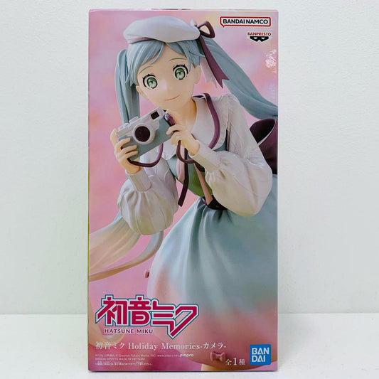 【中古】 初音ミク-カメラ-HolidayMemories「初音ミク」 ボーカロイド フィギュア 初音ミク カメラ Holiday Memories 2744262【フィギュア】【飾磨店】