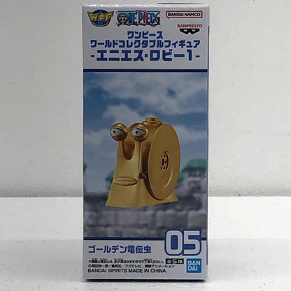 Golden Den Den Mushi -WCF- Enies Lobby 1 - "One Piece" [Figure]