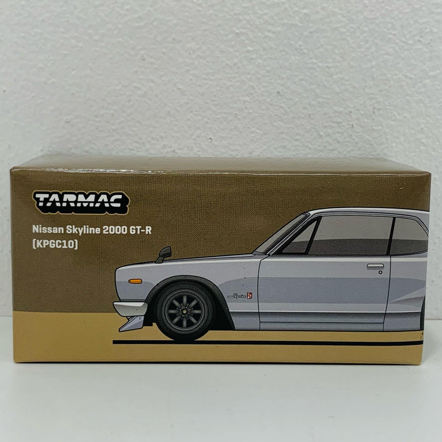 【中古】 1/64 Nissan Skyline 2000 GT-R KPGC10(シルバー) [T64G-043-SL]【飾磨店】