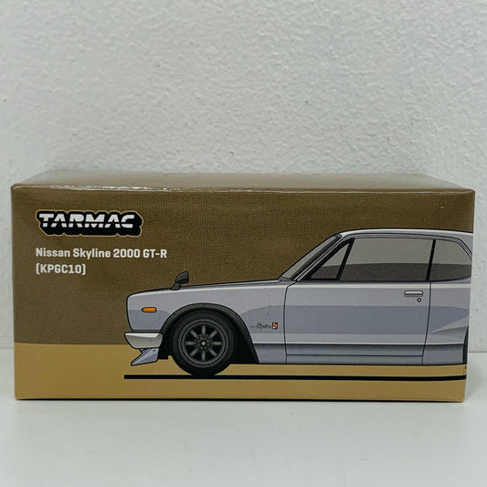 【中古】 1/64 Nissan Skyline 2000 GT-R KPGC10(シルバー) [T64G-043-SL]【飾磨店】