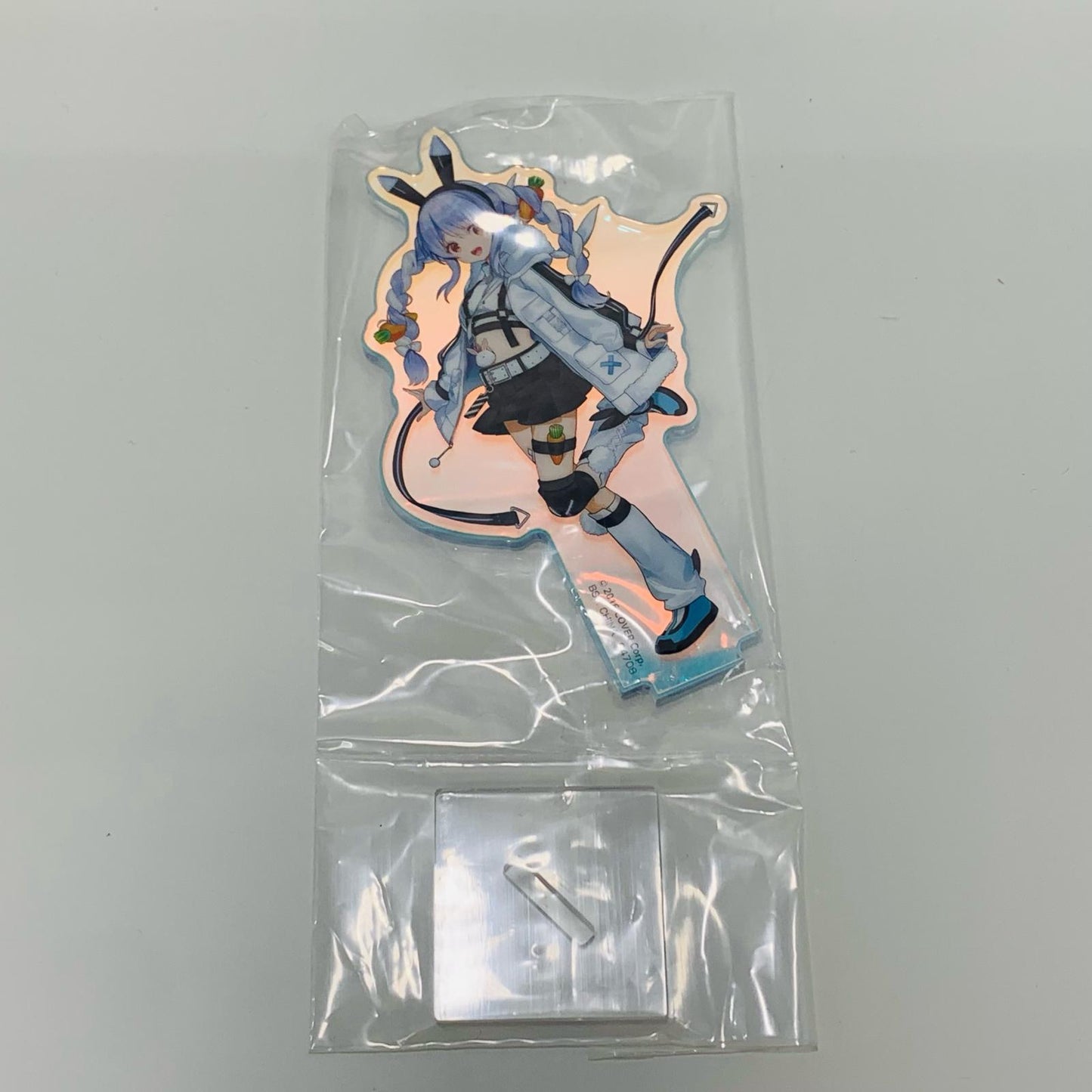 【中古】 アクリルスタンド賞/兎田ぺこら(口開き)-オーロラアクリルスタンド「CyberpunkStyle/一番くじホロライブ」【フィギュア】