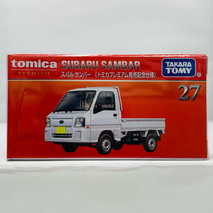 【中古】 スバル サンバー (トミカプレミアム発売記念仕様) 「トミカプレミアム 27」【フィギュア】