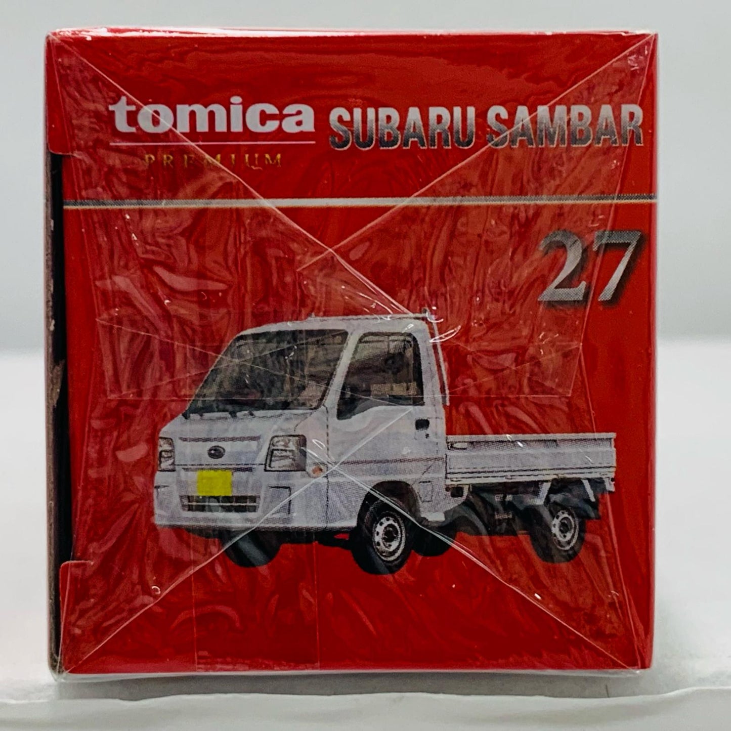 【中古】 スバル サンバー (トミカプレミアム発売記念仕様) 「トミカプレミアム 27」【フィギュア】