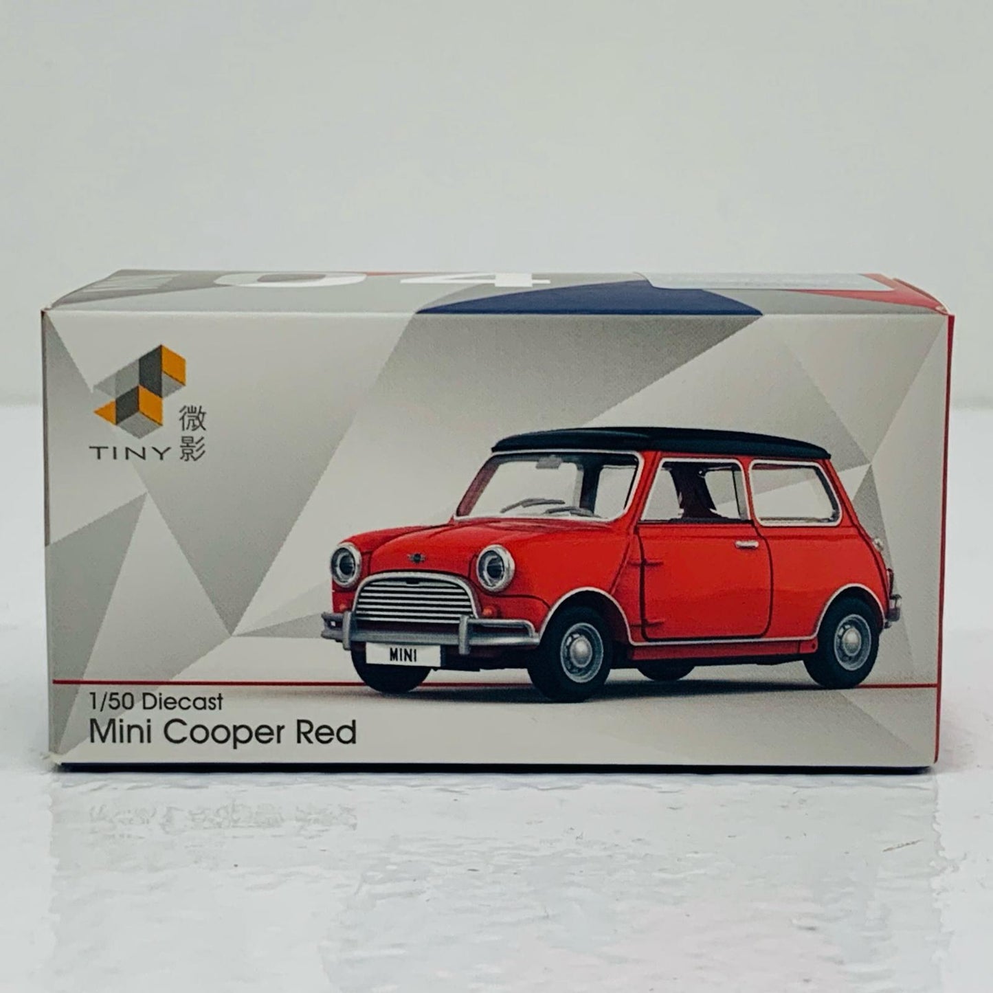 【中古】 Tiny City ミニ クーパー(レッド) [ATC66074]【フィギュア】