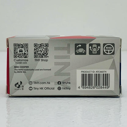 【中古】 Tiny City ミニ クーパー(レッド) [ATC66074]【フィギュア】