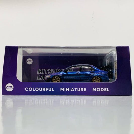 【中古】 1/64 Mitsubishi ランサー エボリューション IX Widebody(カメレオン) [CM64-EVOIX-21]【飾磨店】