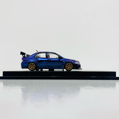 【中古】 1/64 Mitsubishi ランサー エボリューション IX Widebody(カメレオン) [CM64-EVOIX-21]【飾磨店】
