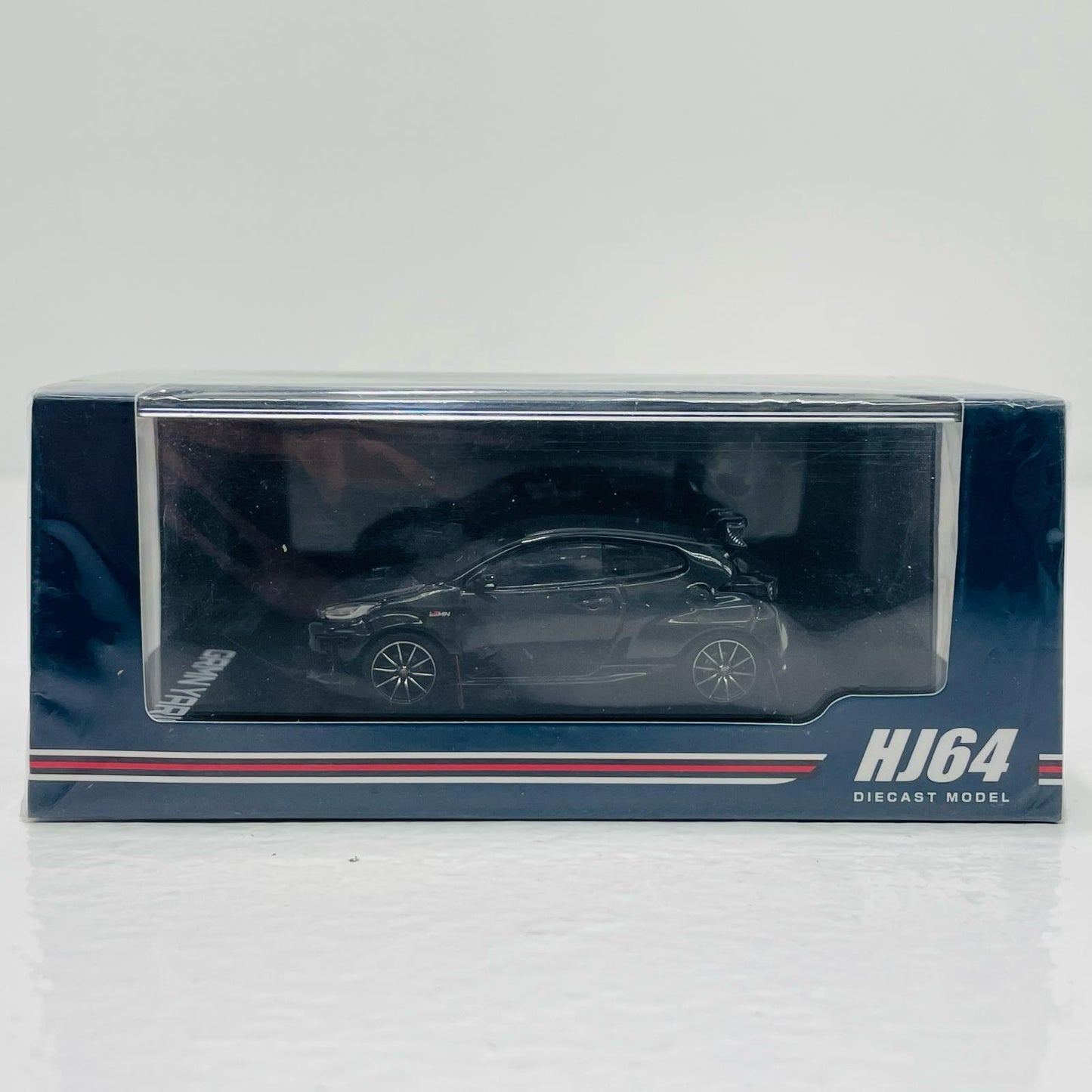 【中古】 1/64 トヨタ GRMN YARIS ラリーパッケージ GR パーツ付き(プレシャスブラックパール) [HJ643024RBK]