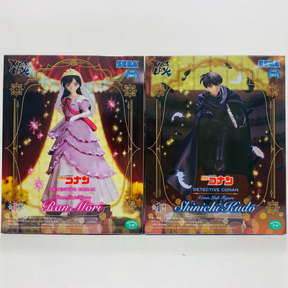 【中古】 2体セット(工藤新一＆毛利蘭）-XrossLinkフィギュア「名探偵コナン」【フィギュア】