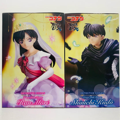 【中古】 2体セット(工藤新一＆毛利蘭）-XrossLinkフィギュア「名探偵コナン」【フィギュア】