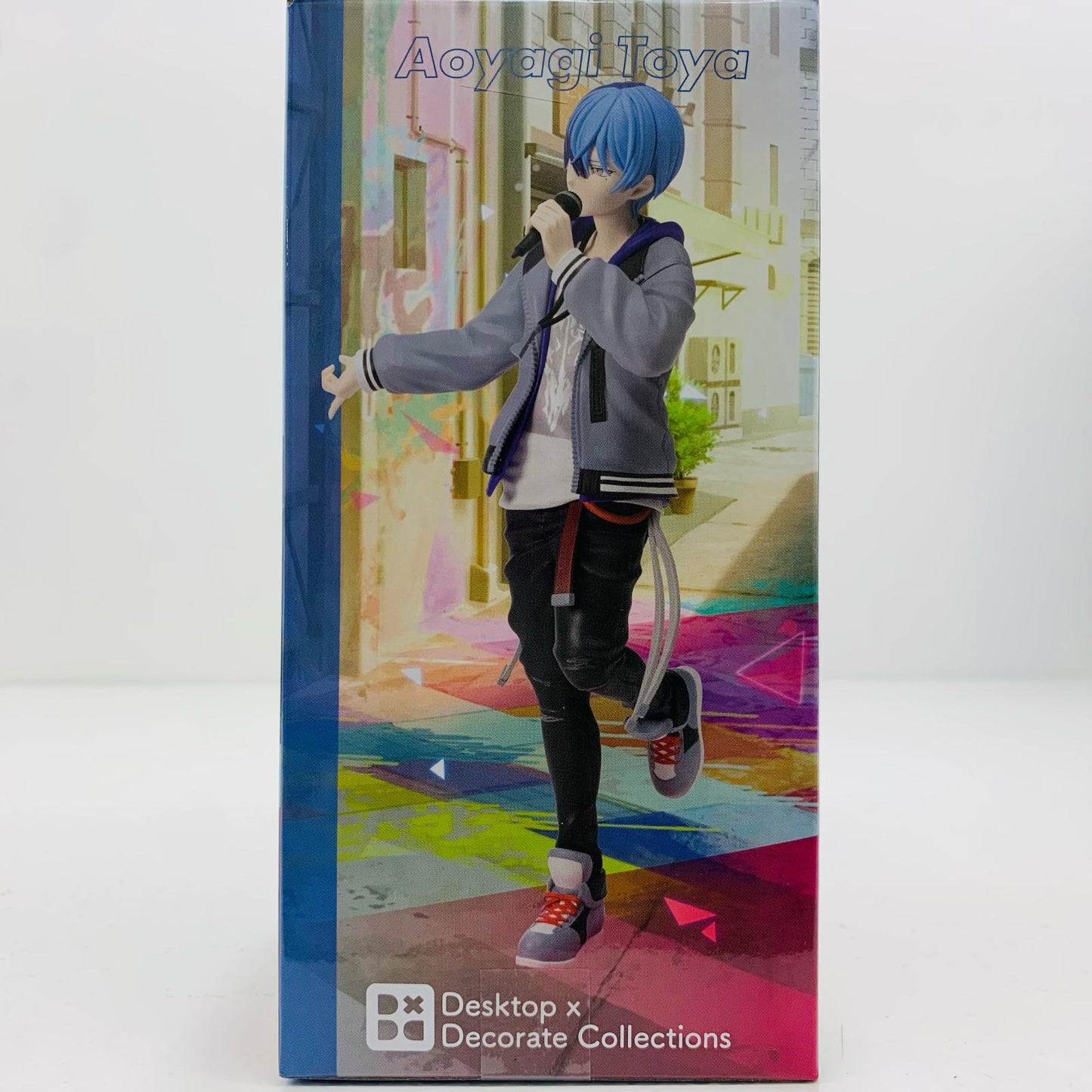 【中古】 青柳冬弥-Desktop×DecorateCollections「プロジェクトセカイカラフルステージ!feat.初音ミク」【フィギュア】