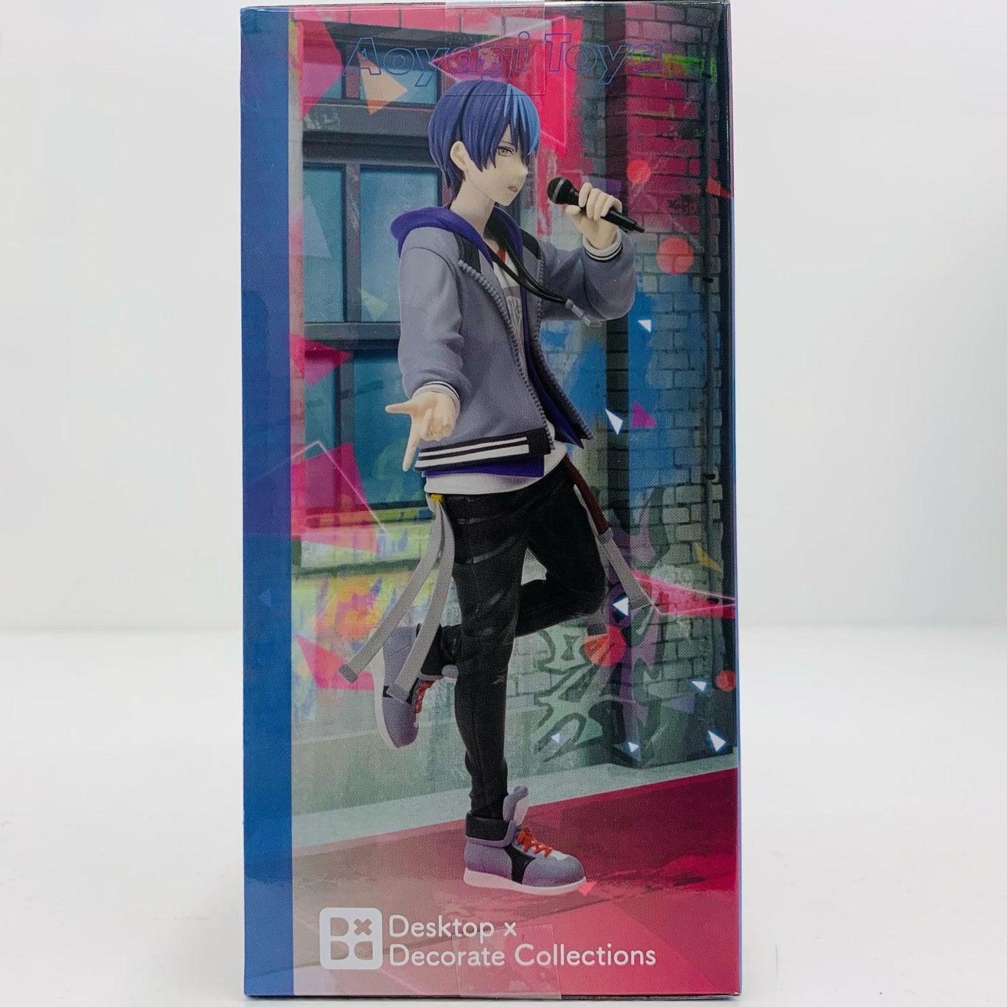 【中古】 青柳冬弥-Desktop×DecorateCollections「プロジェクトセカイカラフルステージ!feat.初音ミク」【フィギュア】