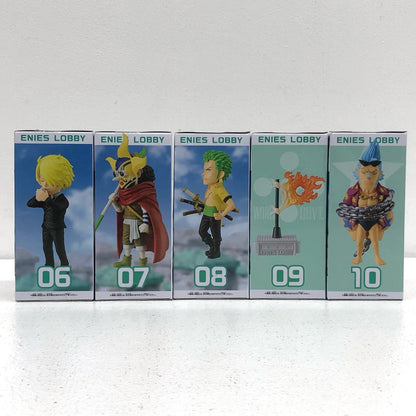 [Used] All 5 types set -WCF-Enies Lobby 2- "One Piece" [Figure]
