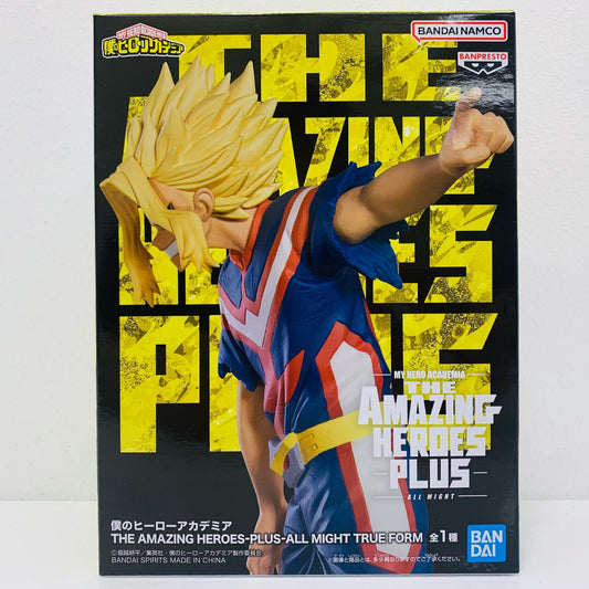 【中古】 オールマイト・TRUEFORM-THEAMAZINGHEROES-PLUS-「僕のヒーローアカデミア」 僕のヒーローアカデミア フィギュア オールマイト・TRUEFORM PLUS THE AMAZING HEROES 2750946【フィギュア】【飾磨店】