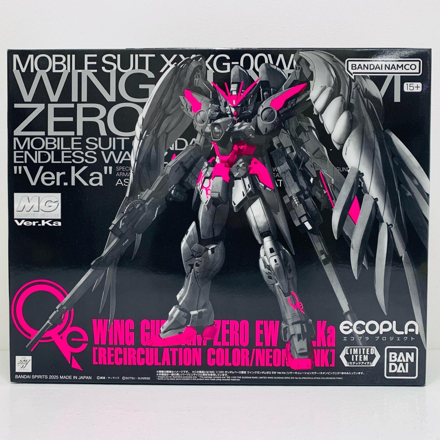 【中古】 1/100 MG XXXG-00W0 ウイングガンダムゼロ EW Ver.Ka [リサーキュレーションカラー/ネオンピンク] 「新機動戦記ガンダムW EndlessWaltz」 ガンダムベース限定 [5068538]