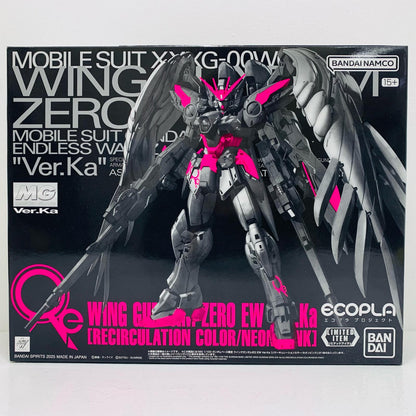 【中古】 1/100 MG XXXG-00W0 ウイングガンダムゼロ EW Ver.Ka [リサーキュレーションカラー/ネオンピンク] 「新機動戦記ガンダムW EndlessWaltz」 ガンダムベース限定 [5068538]