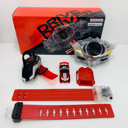 SUPERBEST Transformation Belt DX Drive Driver & Shift Brace LIMITED CLEAR EDITION "Kamen Rider Drive" NARIKIRI WORLD & Kamen Rider Store Limited