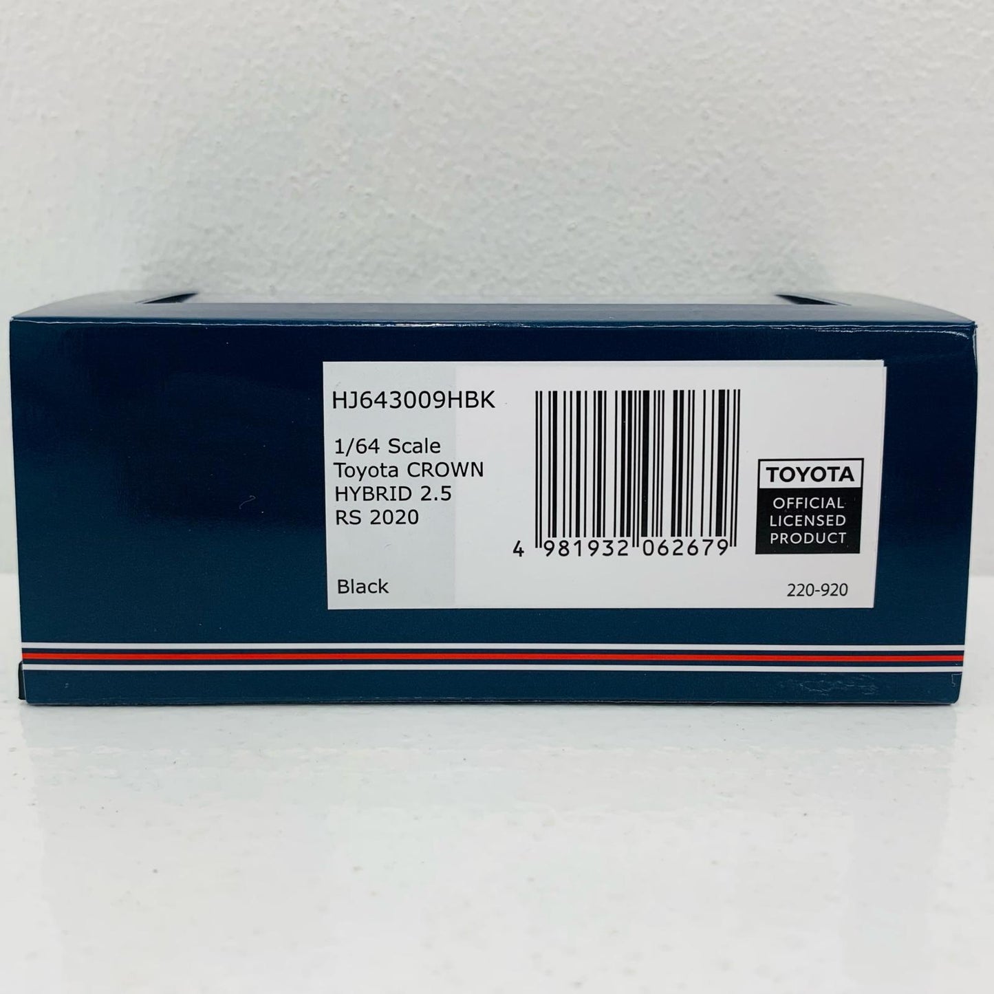 おもちゃ・玩具 1/64 トヨタクラウン HYBRID 2.5 RS 2020(ブラック) [HJ643009HBK] トヨタクラウン HYBRID 2.5 RS 2020 1/64スケール ブラック '1/64 HJ643009HBK
