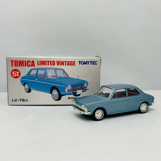 【中古】 1/64 LV-76b スバル 1000 2ドアセダン スーパーデラックス(ブルー) 「トミカリミテッドヴィンテージ」 [221678]【飾磨店】