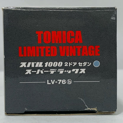 【中古】 1/64 LV-76b スバル 1000 2ドアセダン スーパーデラックス(ブルー) 「トミカリミテッドヴィンテージ」 [221678]【飾磨店】