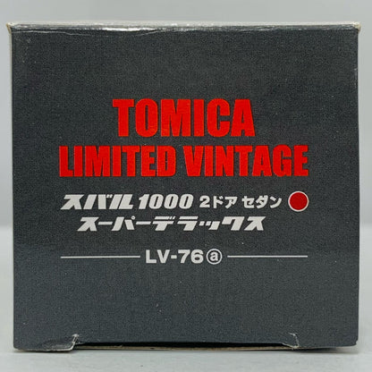 【中古】 1/64 LV-76a スバル 1000 2ドアセダン スーパーデラックス(レッド) 「トミカリミテッドヴィンテージ」 [221661]【飾磨店】