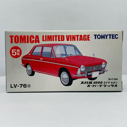 【中古】 1/64 LV-76a スバル 1000 2ドアセダン スーパーデラックス(レッド) 「トミカリミテッドヴィンテージ」 [221661]【飾磨店】