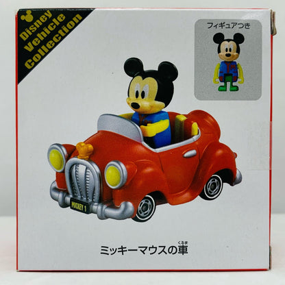 Mickey Mouse Car with Figure (Red) "Tomica Disney Vehicle Collection"