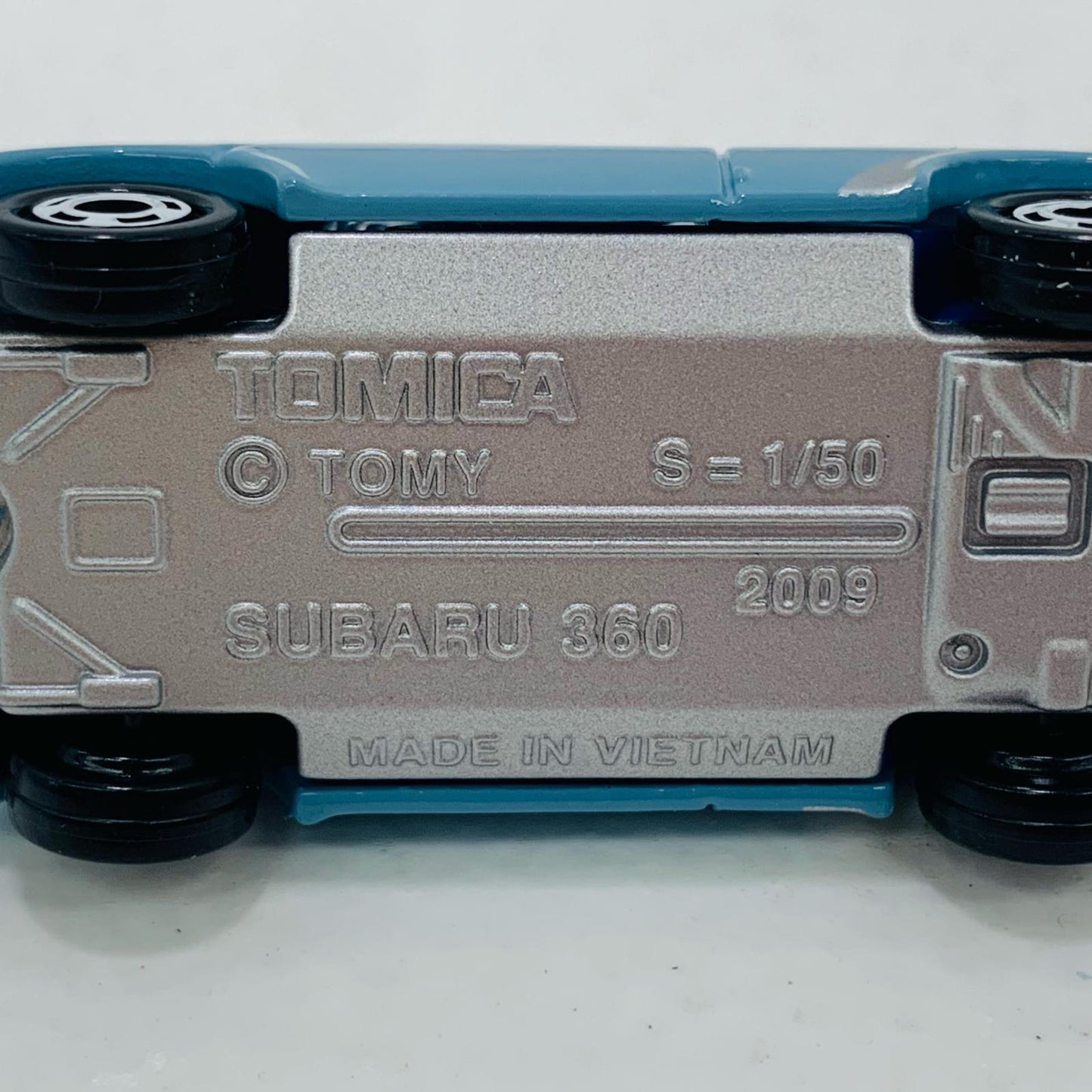 1/50 Subaru 360 (Light Blue x White) "Tomica" Takara Tomy Mall Tomica Purchase Bonus