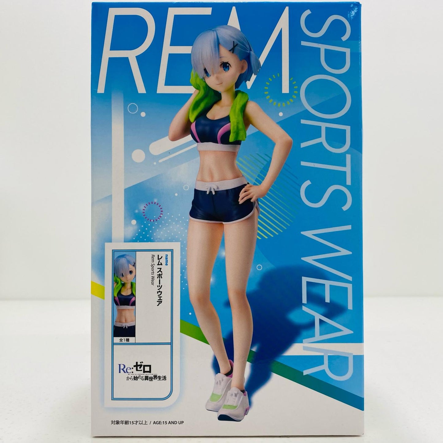 【中古】 レム・スポーツウェア-1/7スケールフィギュア「Re:ゼロから始める異世界生活」【フィギュア】【飾磨店】