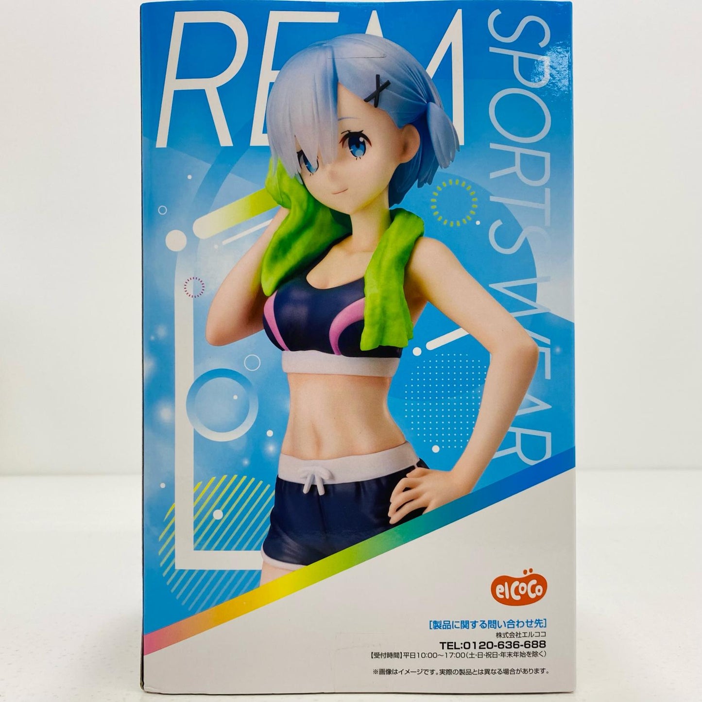 【中古】 レム・スポーツウェア-1/7スケールフィギュア「Re:ゼロから始める異世界生活」【フィギュア】【飾磨店】