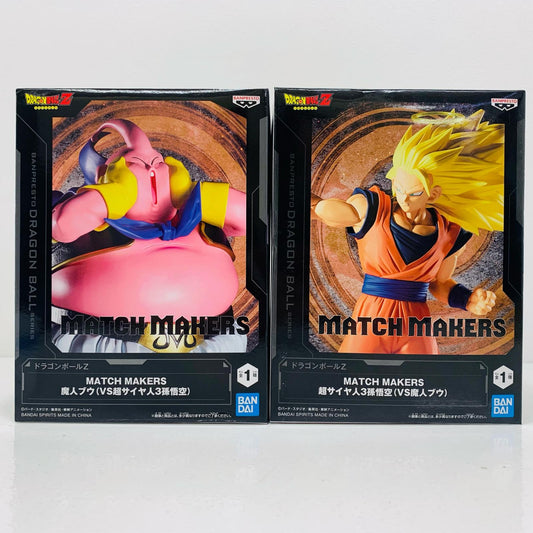 【中古】 2体セット(超サイヤ人3孫悟空VS魔人ブウ）MATCHMAKERS「ドラゴンボールZ」【フィギュア】【飾磨店】
