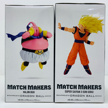 【中古】 2体セット(超サイヤ人3孫悟空VS魔人ブウ）MATCHMAKERS「ドラゴンボールZ」【フィギュア】【飾磨店】