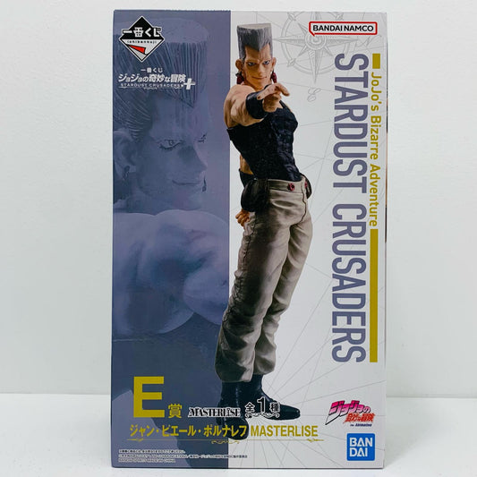 【中古】 E賞ジャン・ピエール・ポルナレフ-MASTERLISE「+（プラス)/一番くじジョジョの奇妙な冒険STARDUSTCRUSADERS」【フィギュア】【飾磨店】
