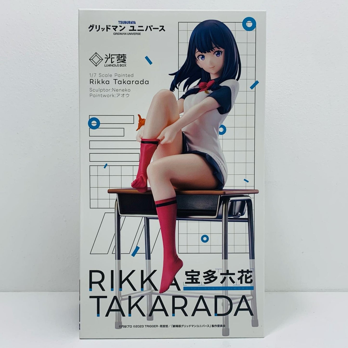 【中古】 宝多六花「劇場版グリッドマンユニバース」1/7プラスチック製塗装済み完成品【フィギュア】
